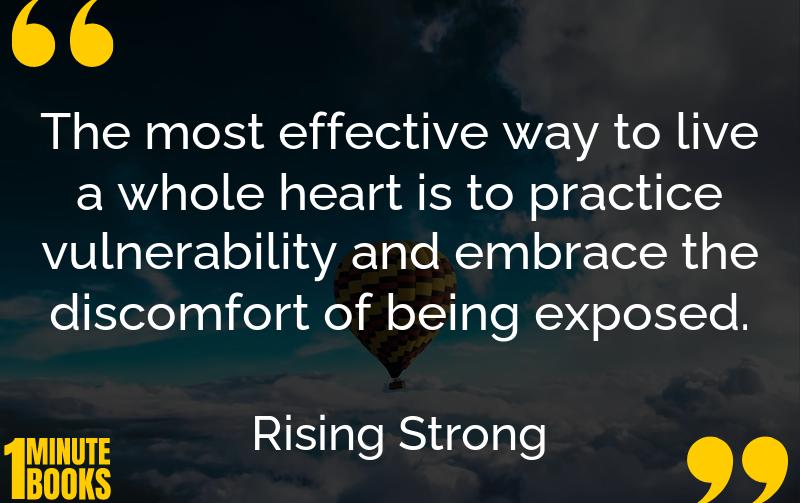 Rising Strong Summary Brief Summary