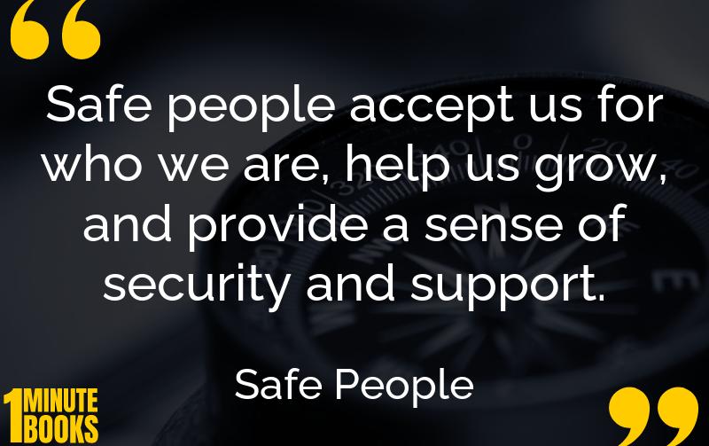 Safe People Summary Brief Summary