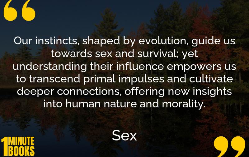Sex, Murder And The Meaning Of Life Summary Brief Summary