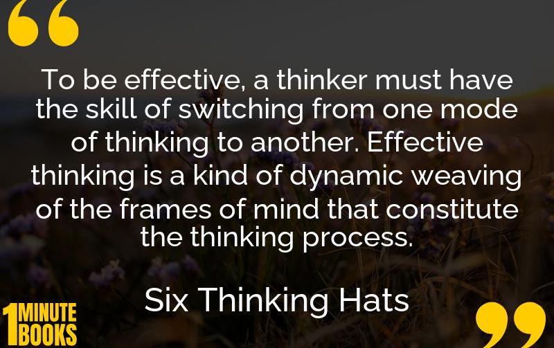 Six Thinking Hats Summary Brief Summary