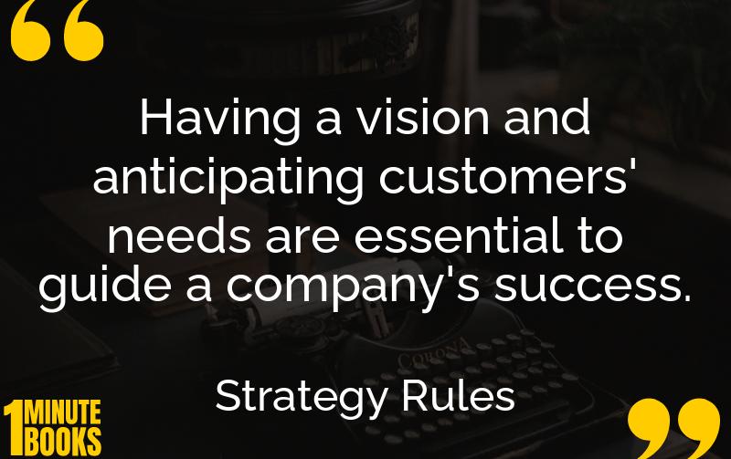 Strategy Rules Summary Brief Summary