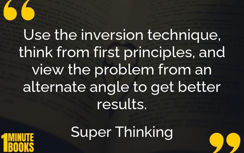 Super Thinking Summary Brief Summary