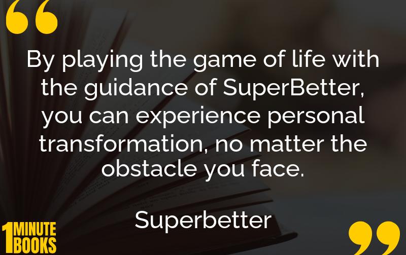 Superbetter Summary Brief Summary