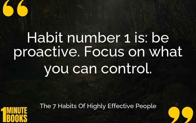 The 7 Habits Of Highly Effective People Summary Brief Summary