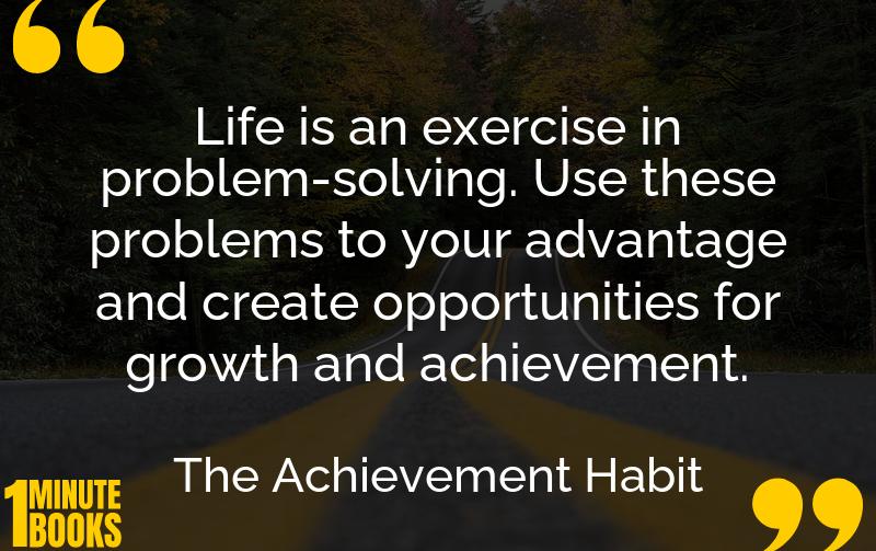 The Achievement Habit Summary Brief Summary