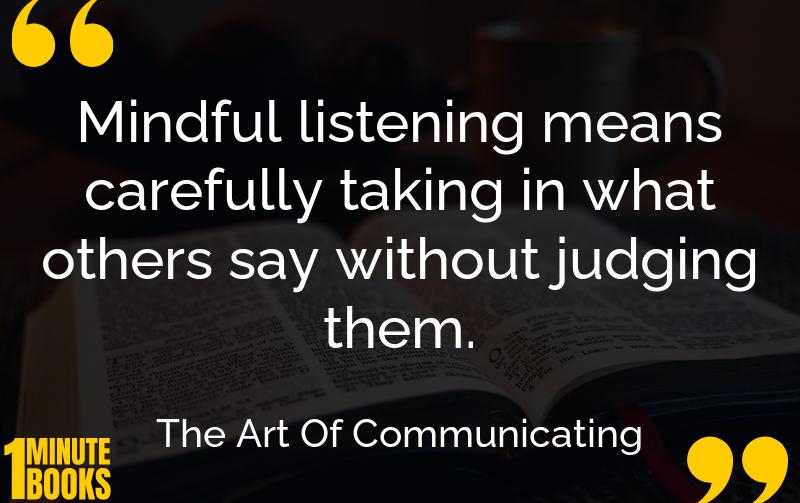 The Art Of Communicating Summary Brief Summary