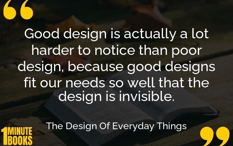 The Design Of Everyday Things Summary Brief Summary