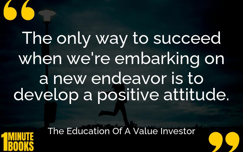 The Education Of A Value Investor Summary Brief Summary