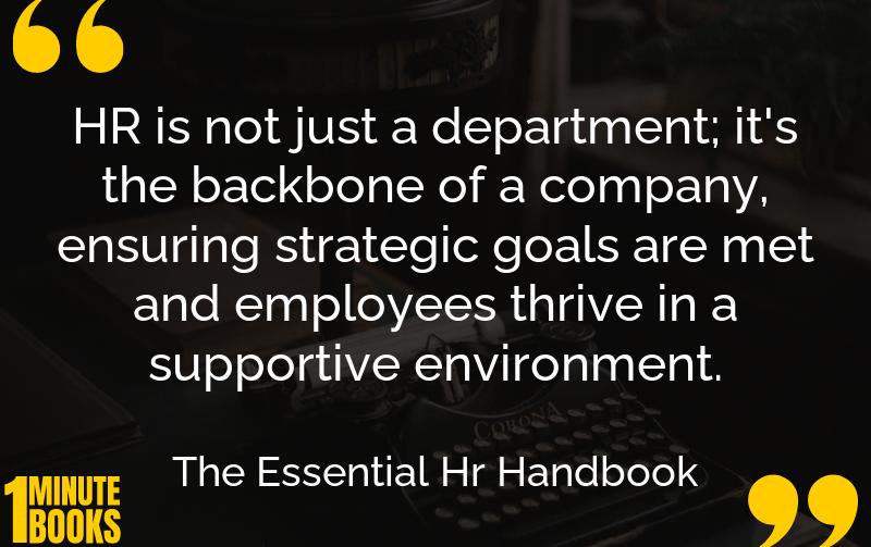 The Essential Hr Handbook Summary Brief Summary