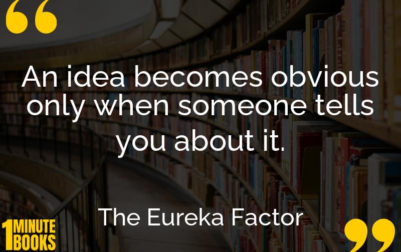The Eureka Factor Summary Brief Summary
