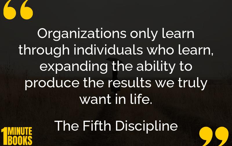 The Fifth Discipline Summary Brief Summary
