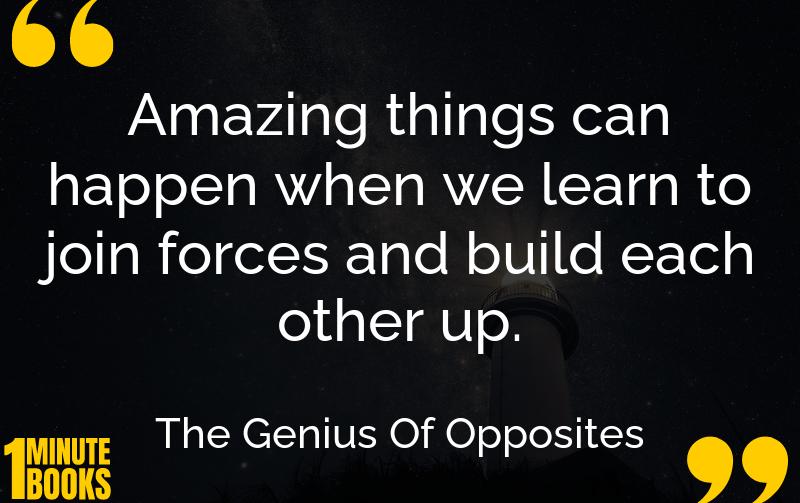 The Genius Of Opposites Summary Brief Summary