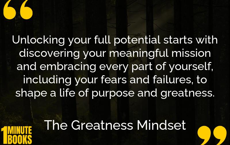 The Greatness Mindset Summary Brief Summary