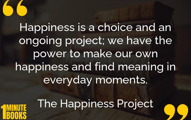The Happiness Project Summary Brief Summary