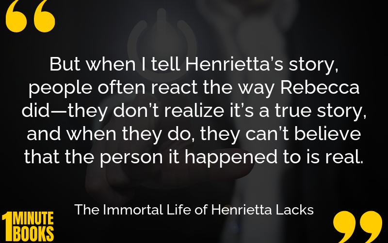 The Immortal Life of Henrietta Lacks Summary Brief Summary