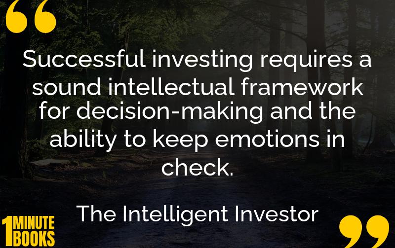 The Intelligent Investor Summary Brief Summary