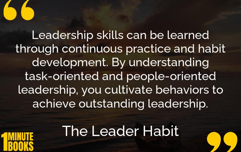 The Leader Habit Summary Brief Summary