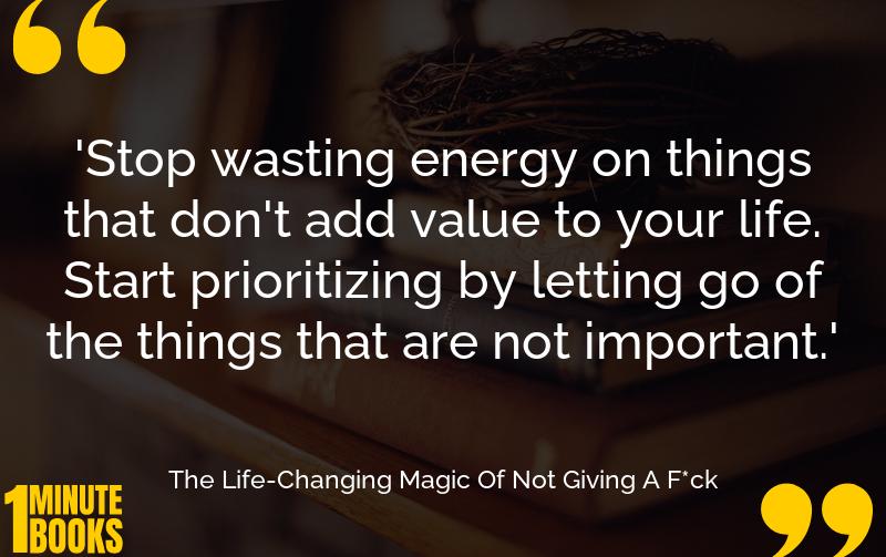 The Life-Changing Magic Of Not Giving A F*ck Summary Brief Summary