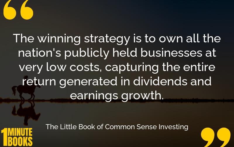 The Little Book of Common Sense Investing Summary Brief Summary