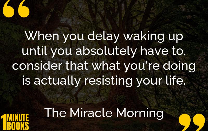 The Miracle Morning Summary Brief Summary