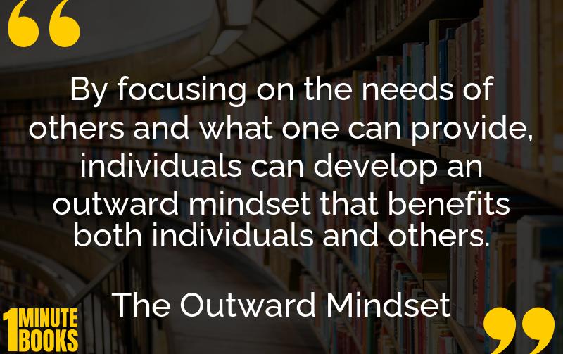 The Outward Mindset Summary Brief Summary