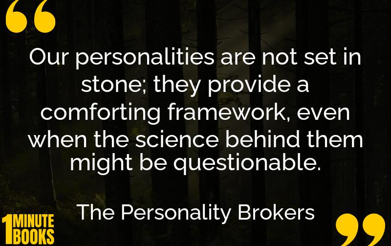 The Personality Brokers Summary Brief Summary