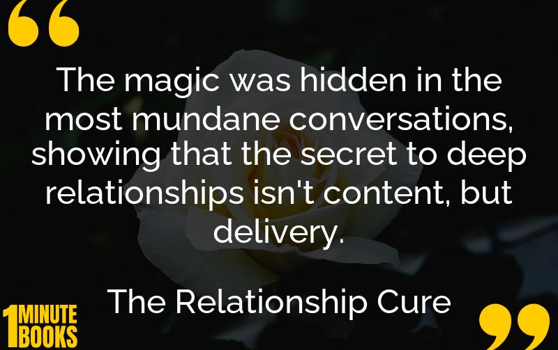 The Relationship Cure Summary Brief Summary