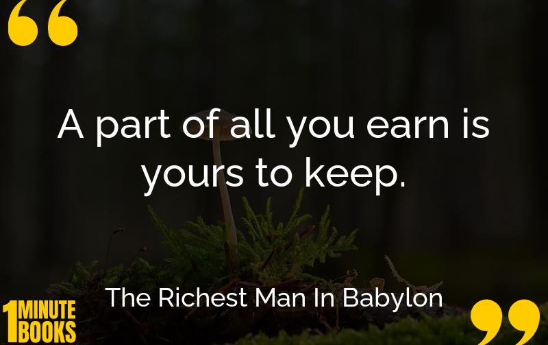The Richest Man In Babylon Summary Brief Summary