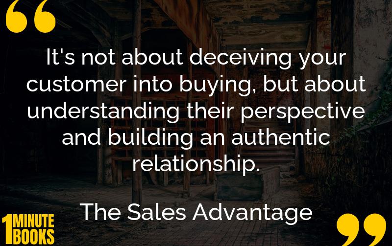 The Sales Advantage Summary Brief Summary