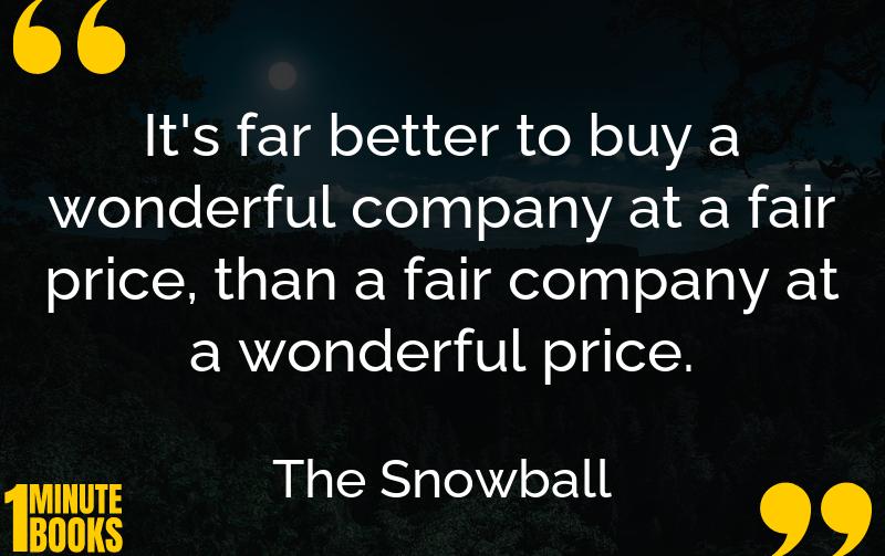 The Snowball Summary Brief Summary