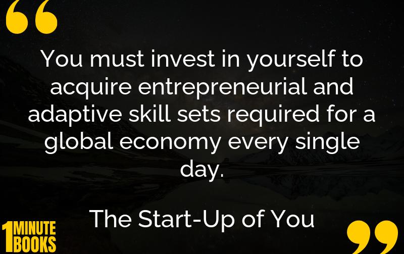 The Startup of You Summary Brief Summary