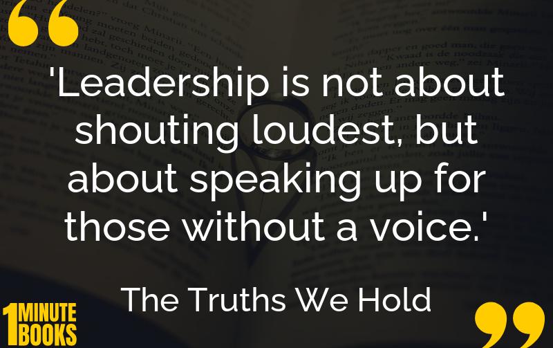 The Truths We Hold Summary Brief Summary