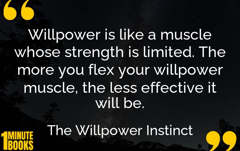 The Willpower Instinct Summary Brief Summary