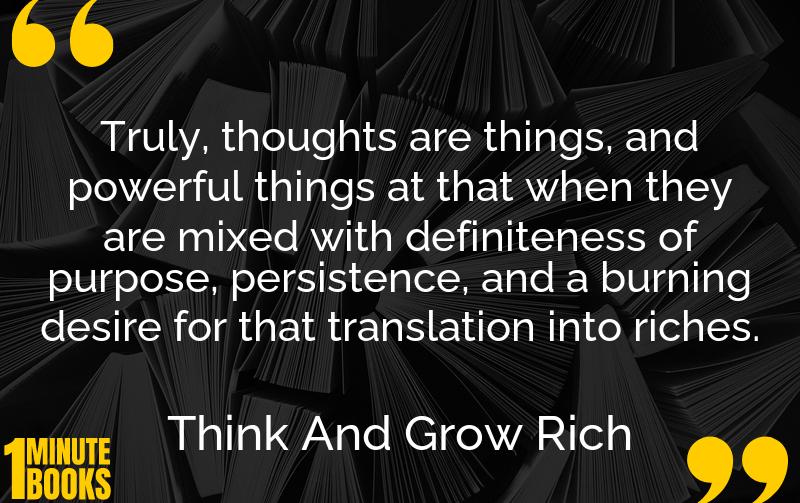 Think And Grow Rich Summary Brief Summary