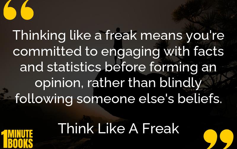 Think Like A Freak Summary Brief Summary