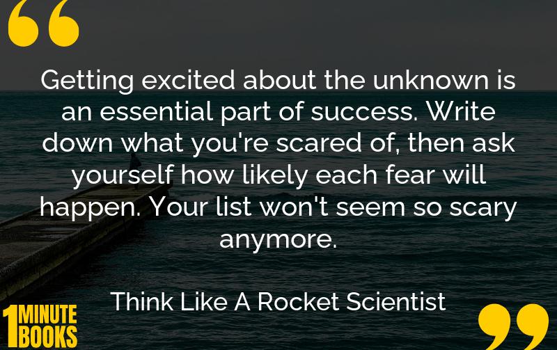 Think Like A Rocket Scientist Summary Brief Summary