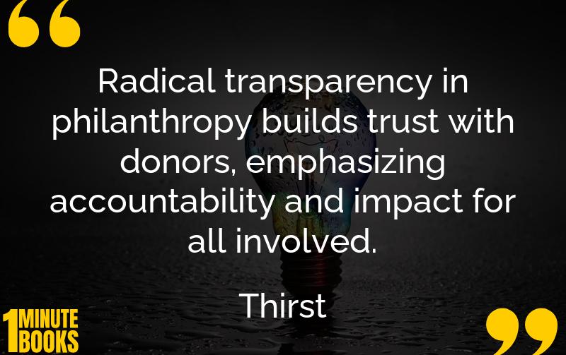Thirst Summary Brief Summary
