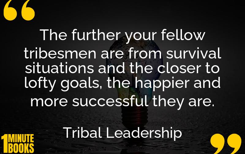 Tribal Leadership Summary Brief Summary