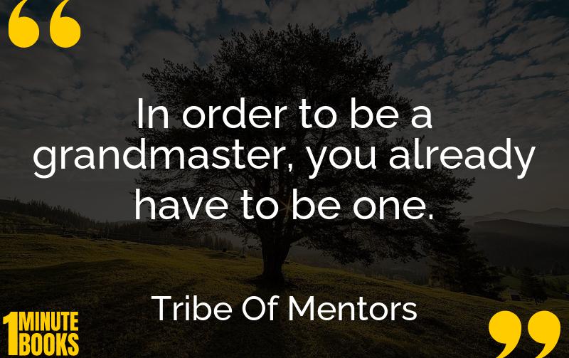 Tribe Of Mentors Summary Brief Summary