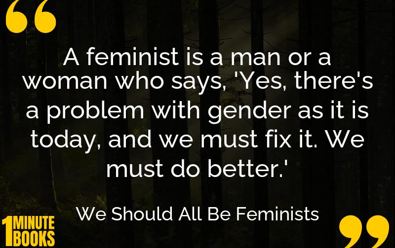 We Should All Be Feminists Summary Brief Summary