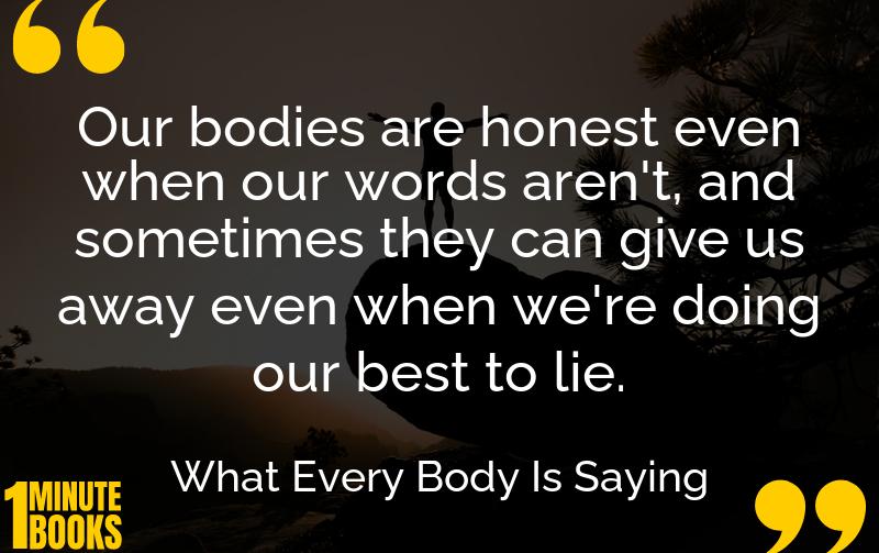 What Every Body Is Saying Summary Brief Summary