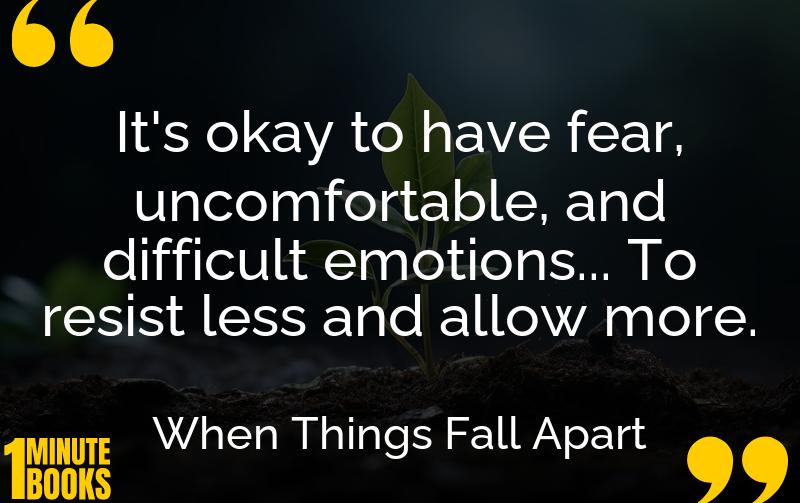 When Things Fall Apart Summary Brief Summary