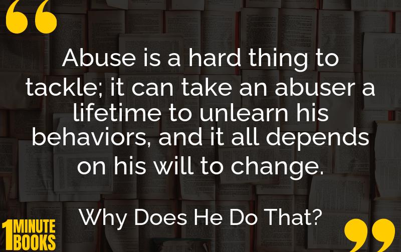 Why Does He Do That? Summary Brief Summary