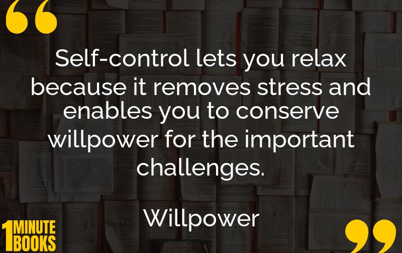 Willpower Summary Brief Summary