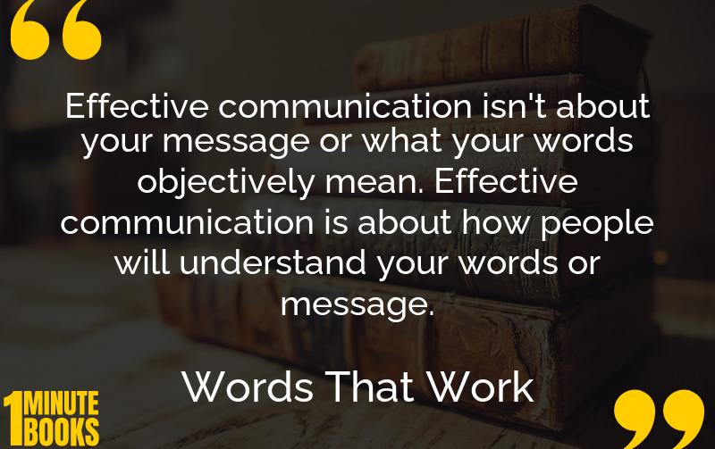 Words That Work Summary Brief Summary